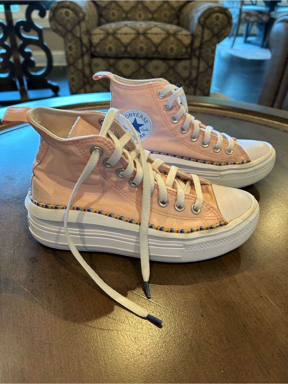 Converse All Star Move Friendship Bracelet Sneaker Big Kids 4.5/Women’s 6.6
